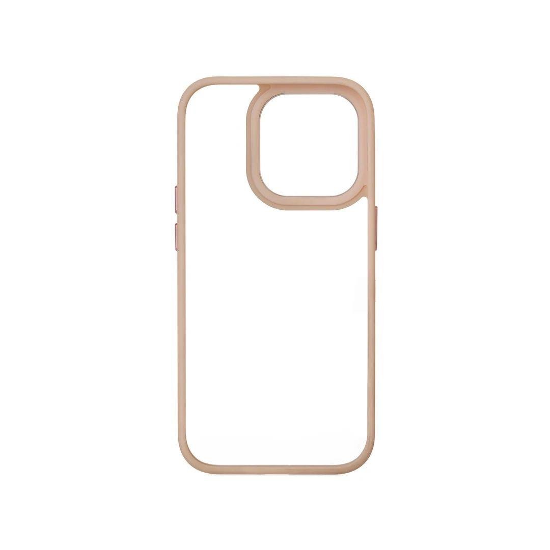 iPhone 15 Pro Max Bold Telefon Kılıfı - Pudra | bastcase - Arka Yüzey Detayı