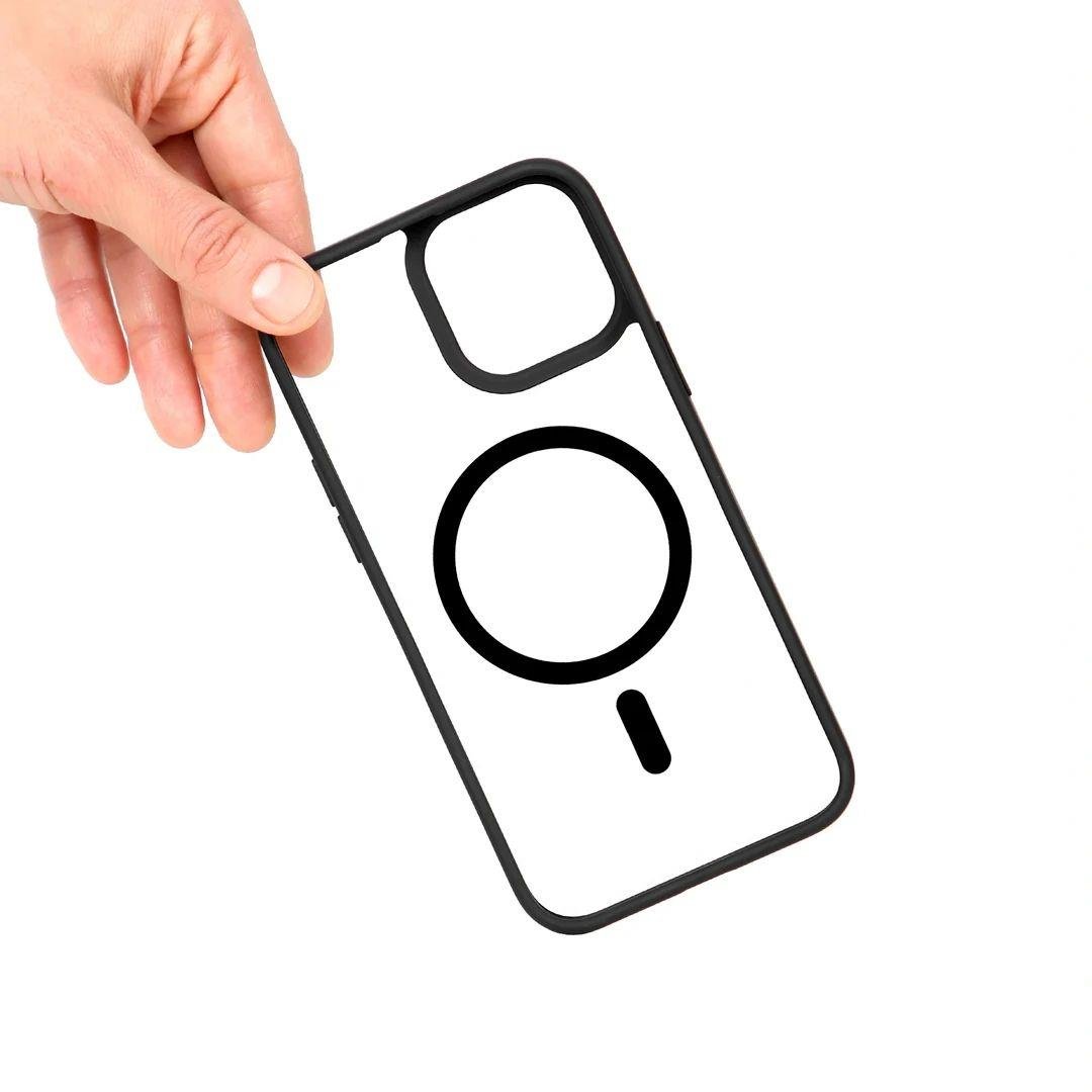iPhone 15 Pro Max Bold Telefon Kılıfı - Siyah | bastcase - Doku ve Malzeme