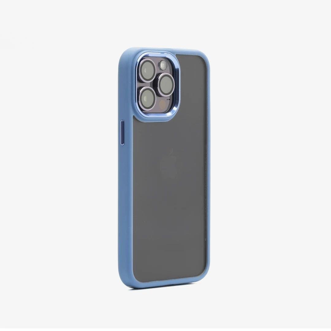 iPhone 15 Pro Max Bold Telefon Kılıfı - Soft Mavi | bastcase - Yan Profil İnceliği