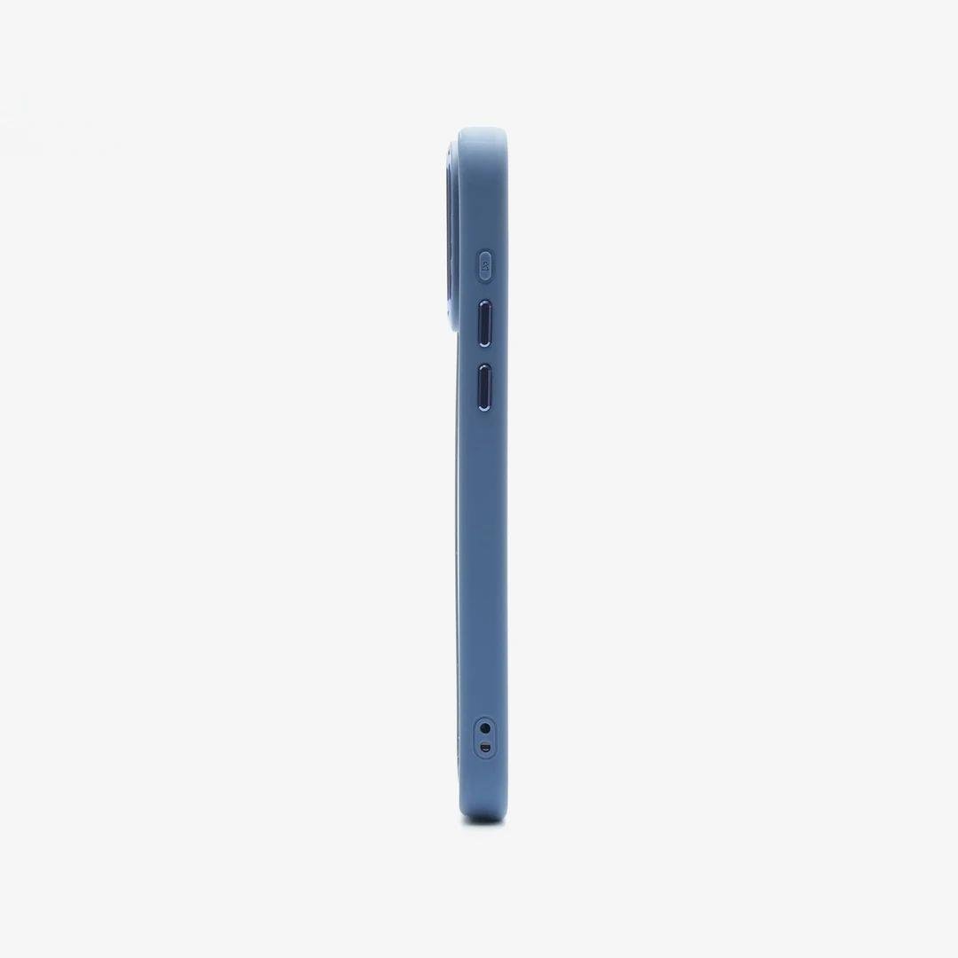 iPhone 15 Pro Max Bold Telefon Kılıfı - Soft Mavi | bastcase - Alt Port Kesimleri