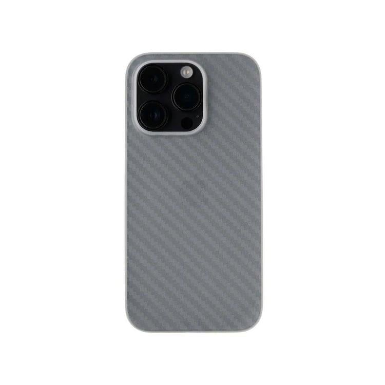 iPhone 15 Pro Max Carbon Telefon Kılıfı - Beyaz | bastcase - Ön Yüzey Görünümü