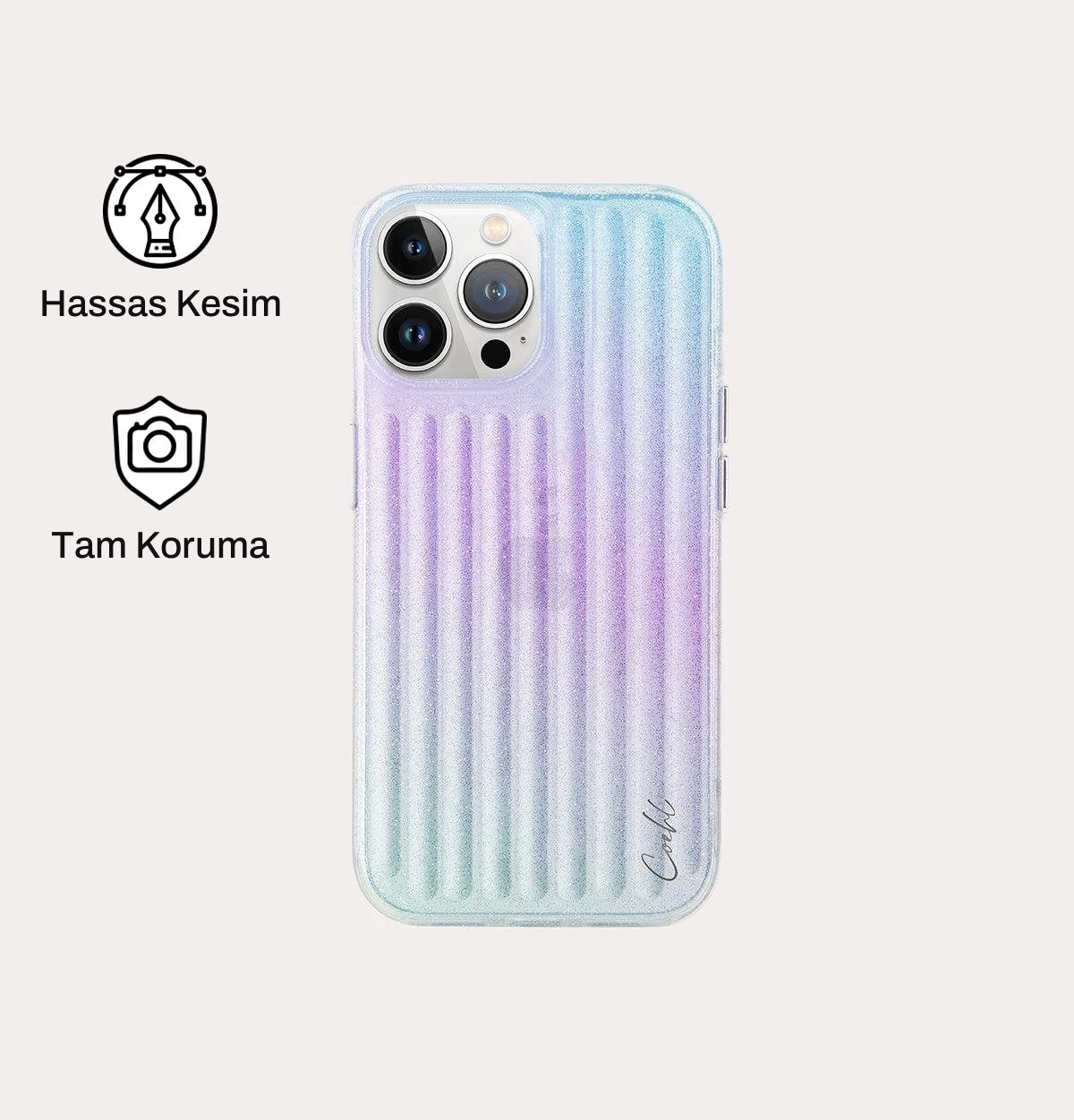 iPhone 15 Pro Max ile Uyumlu Coehl Linear Telefon Kılıfı | bastcase