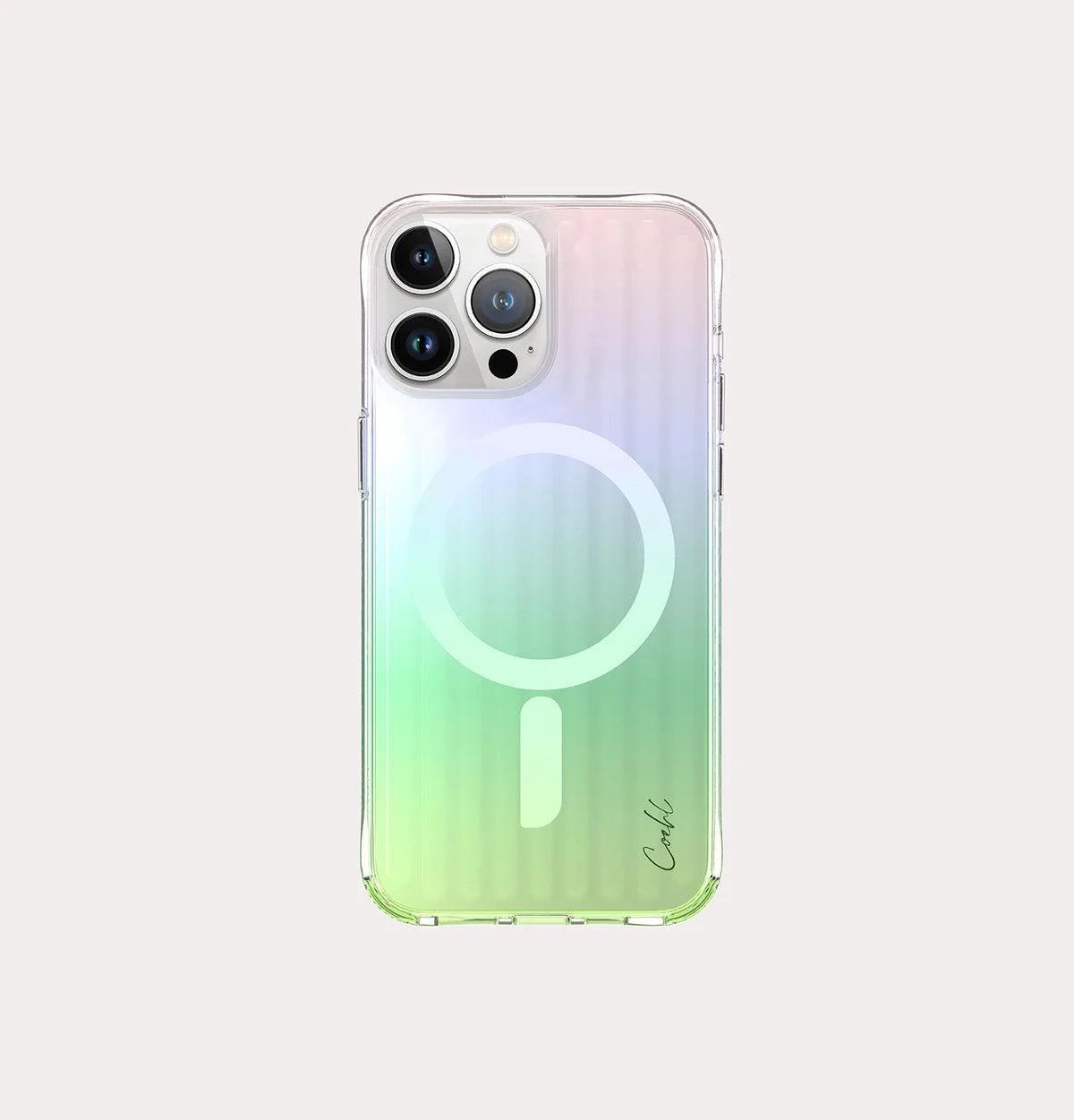 iPhone 15 Pro Max Coehl MagSafe Destekli Linear Telefon Kılıfı | bastcase - Ön Yüzey Görünümü