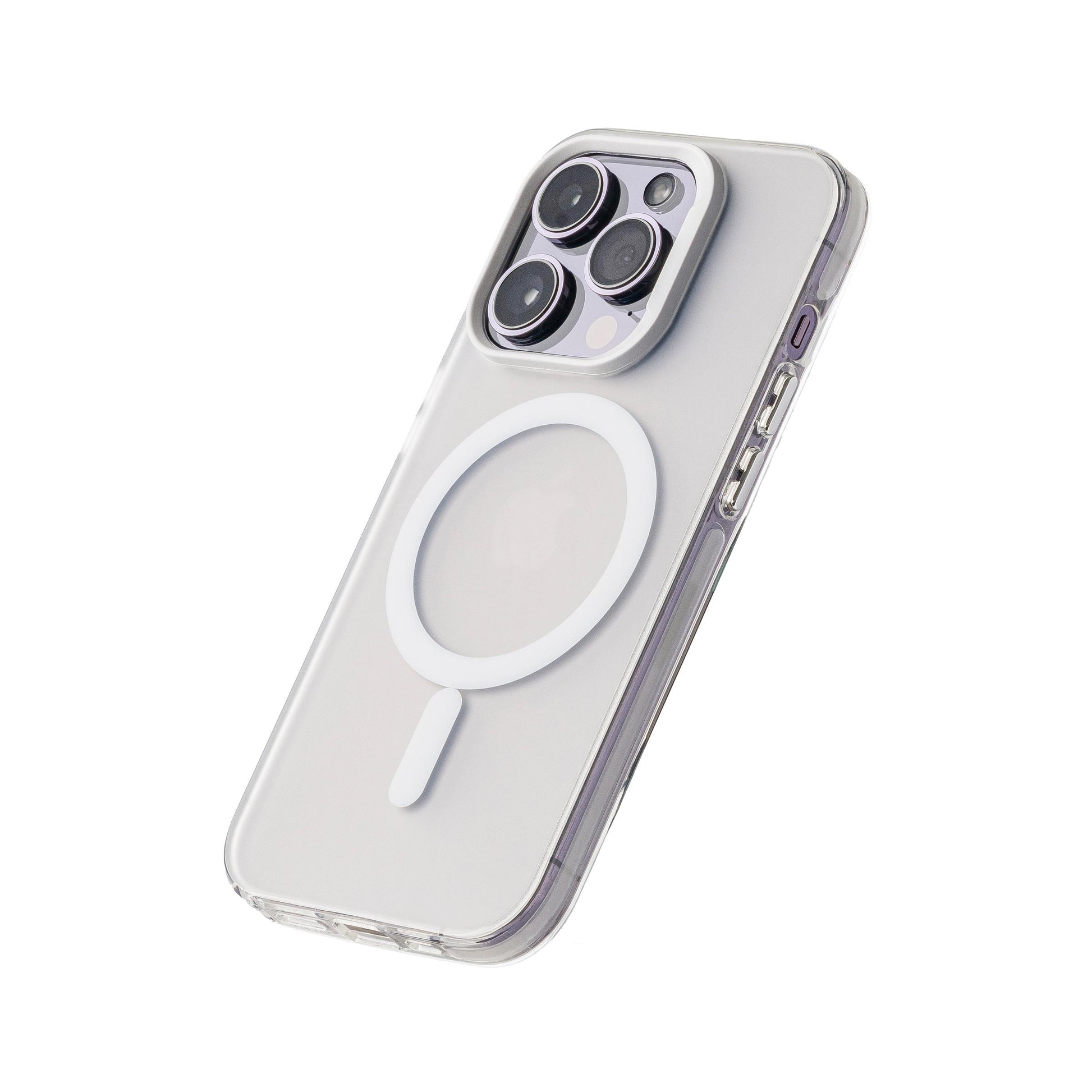 iPhone 15 Pro Max Neo Telefon Kılıfı - Beyaz | bastcase - Kamera Koruma Alanı