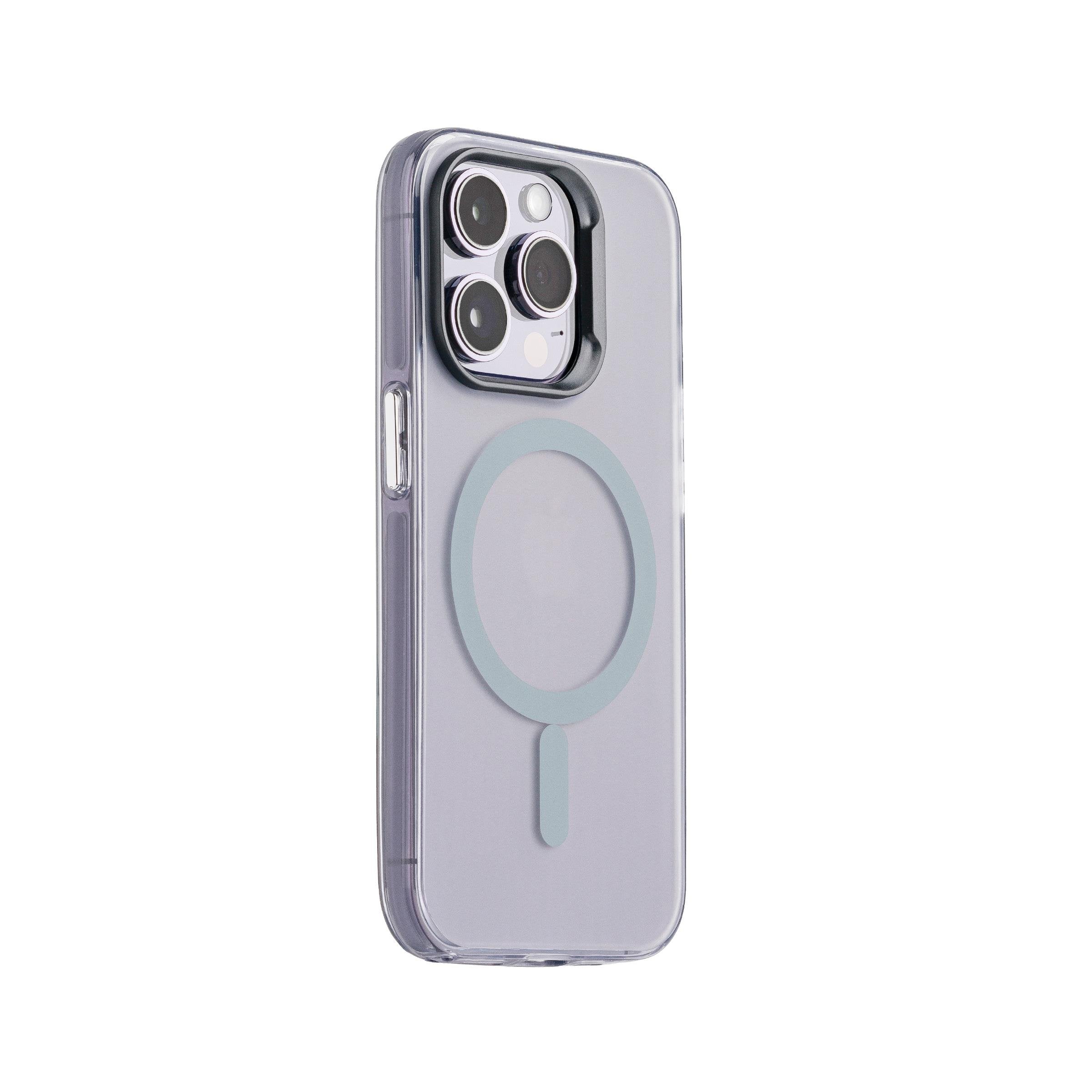 iPhone 15 Pro Max Neo Telefon Kılıfı - Gri | bastcase - Yan Profil İnceliği
