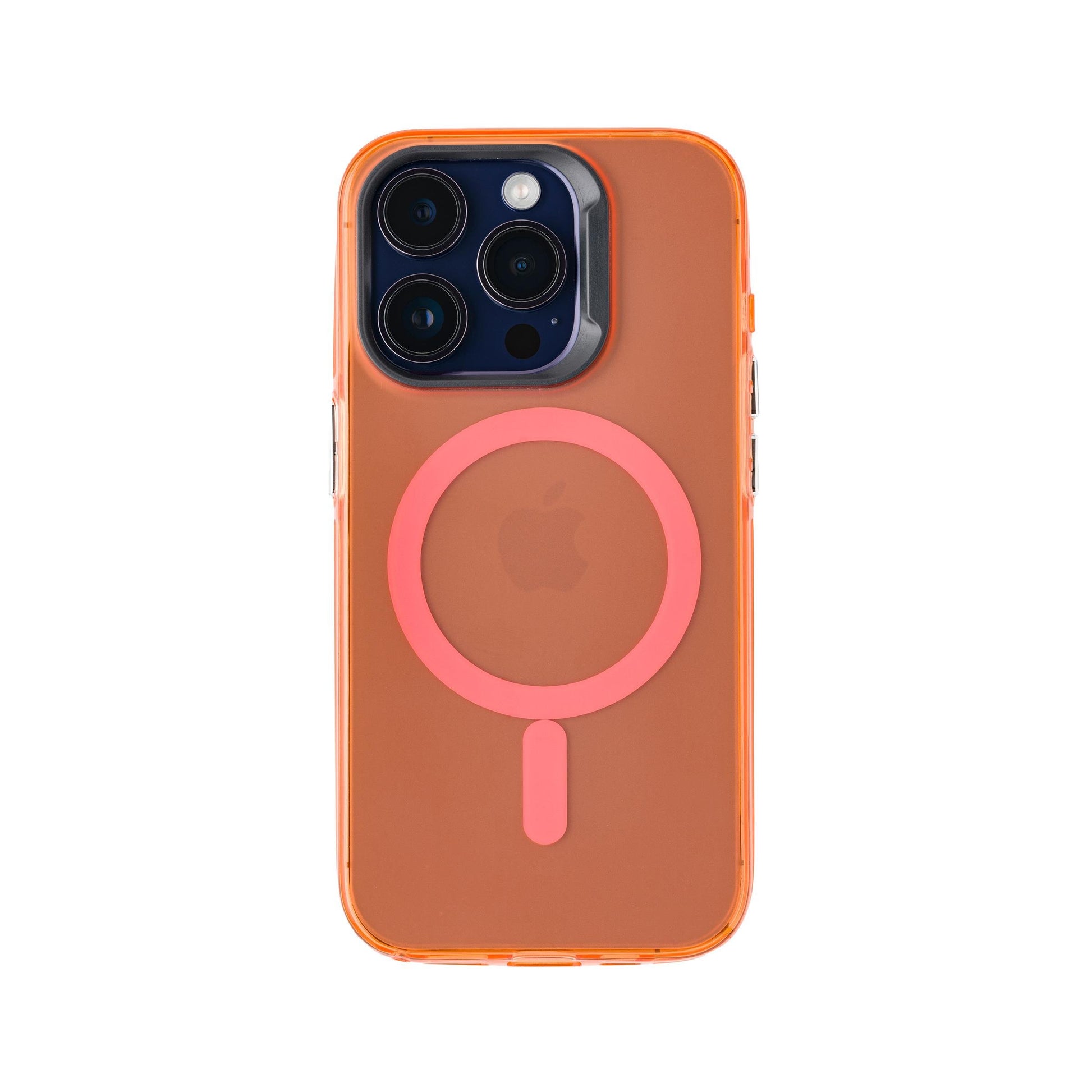 iPhone 15 Pro Max Neo Telefon Kılıfı - Turuncu | bastcase - Ön Yüzey Görünümü