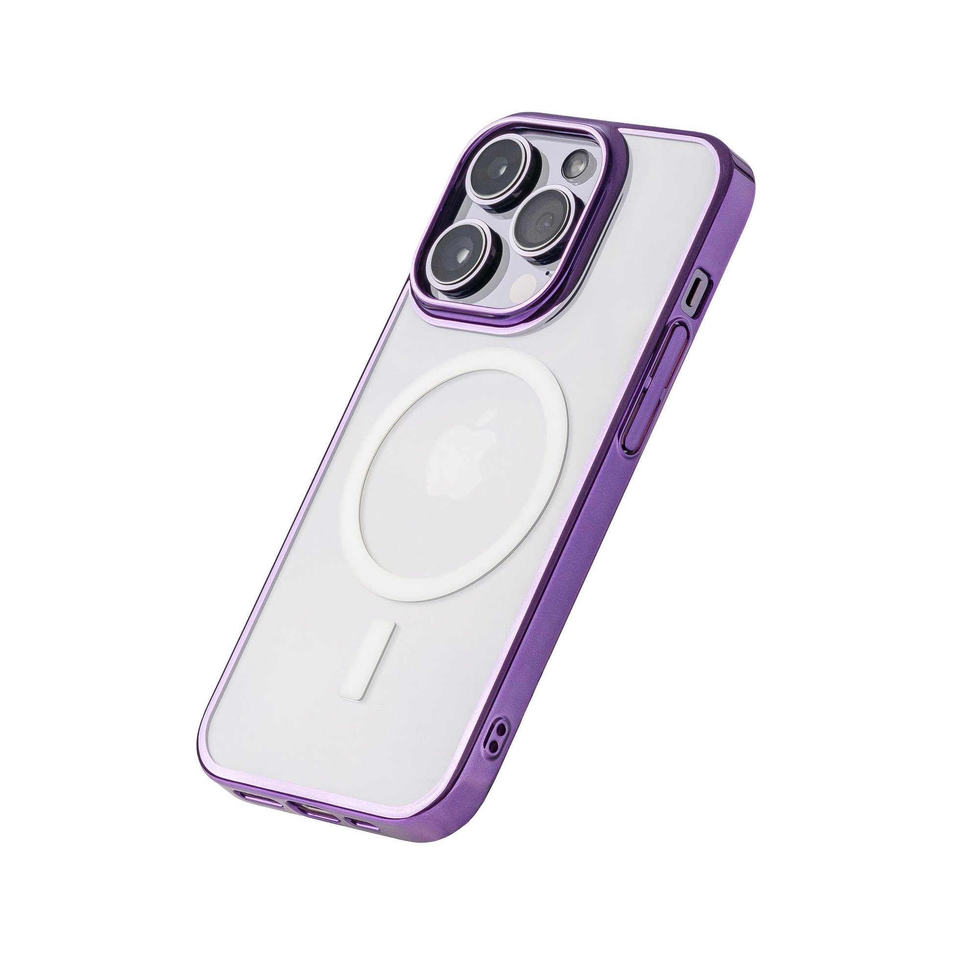 iPhone 15 Pro Max Nova Telefon Kılıfı - Derin Mor | bastcase - Arka Yüzey Detayı