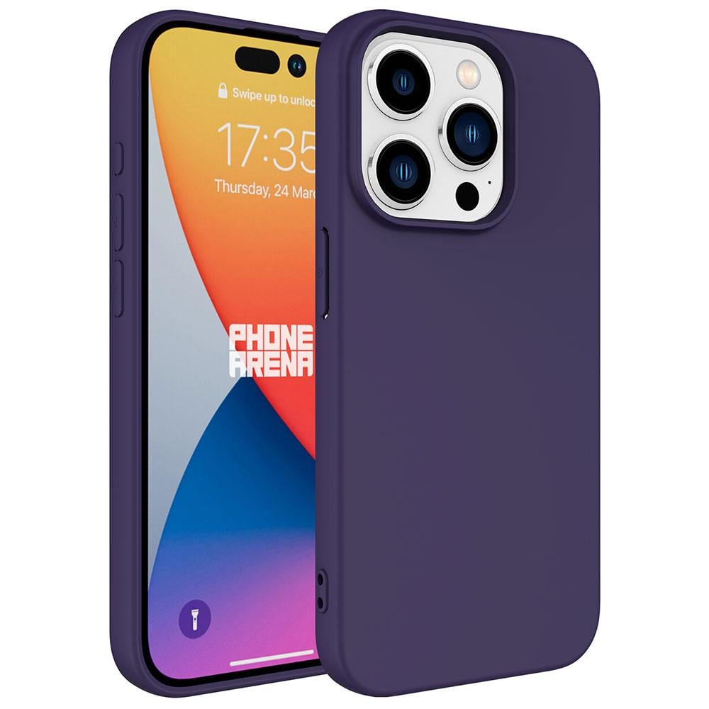 iPhone 15 Pro Max Silikon Lansman Telefon Kılıfı - Rose | bastcase - Arka Yüzey Detayı