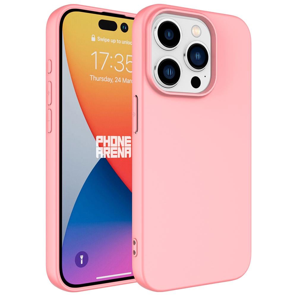 iPhone 15 Pro Max Silikon Lansman Telefon Kılıfı - Antrasit | bastcase - Ön Yüzey Görünümü