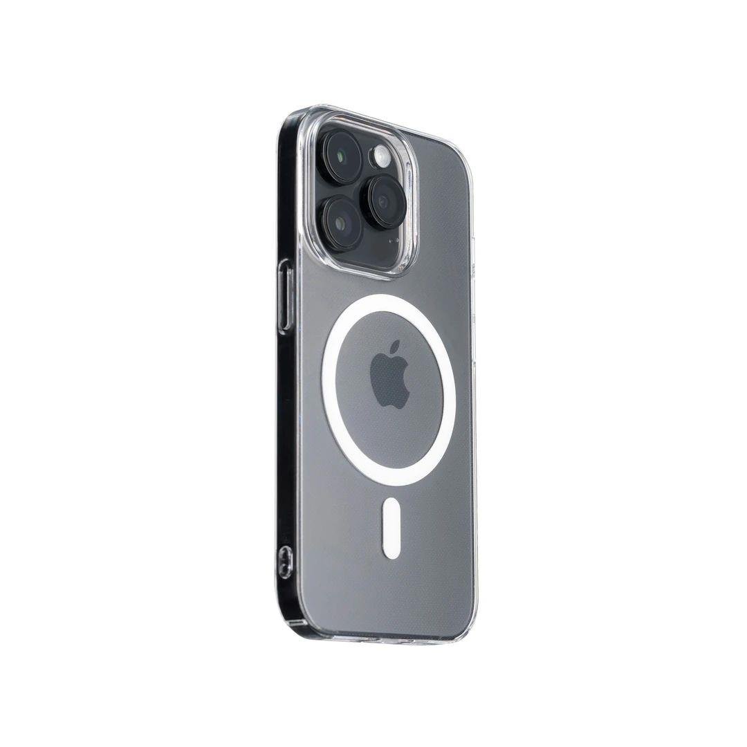 iPhone 15 Pro Max Stark Telefon Kılıfı - Şeffaf | bastcase - Elde Duruş Açısı