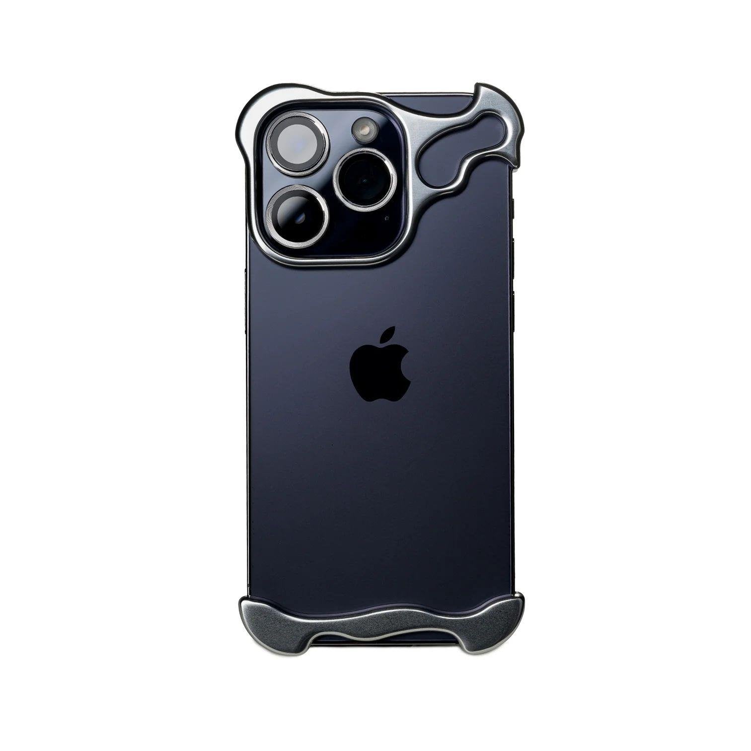 iPhone 15 Pro Max Wave Koruma Seti | Alüminyum Yapı - bastcase
