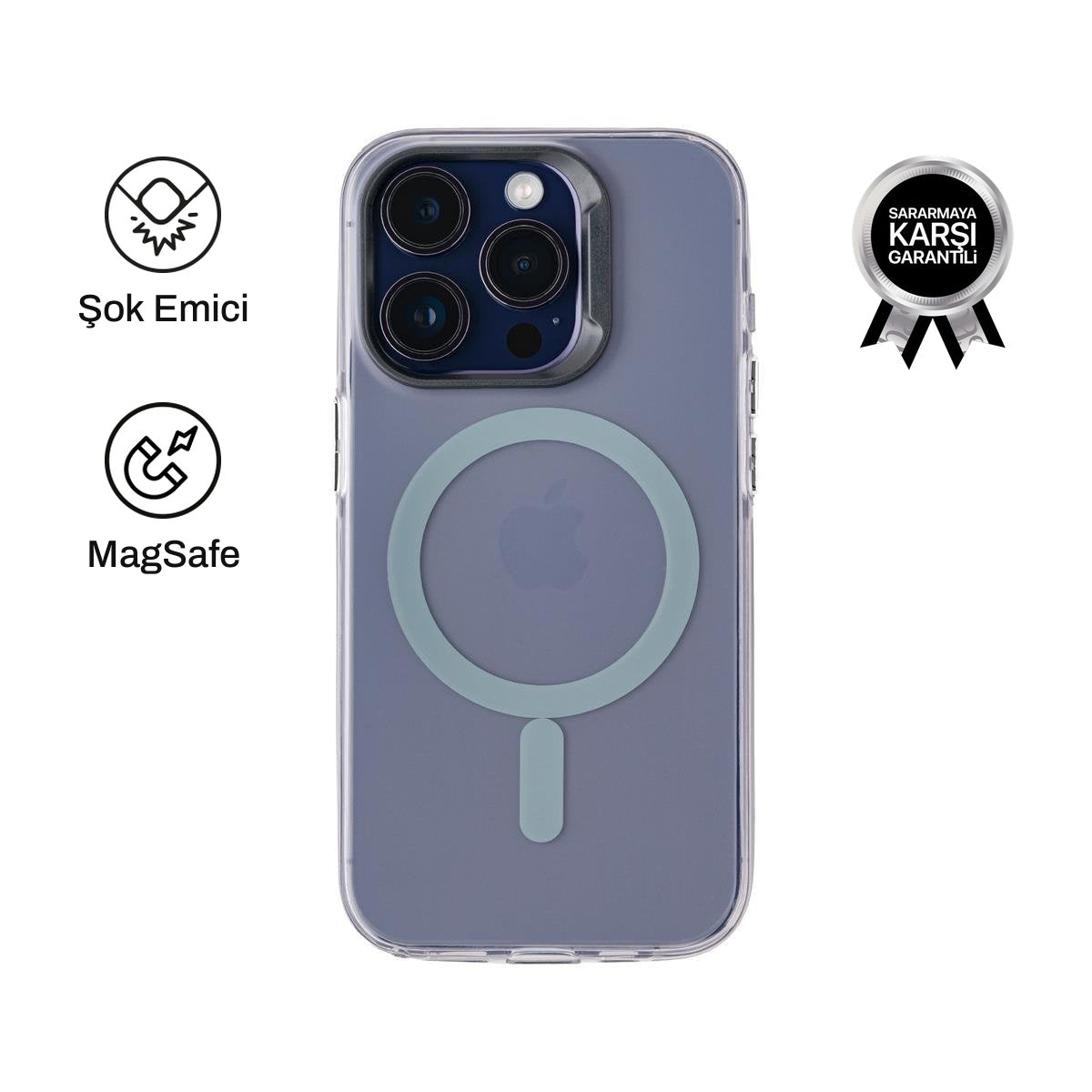 iPhone 15 Pro ile Uyumlu Neo Telefon Kılıfı | bastcase