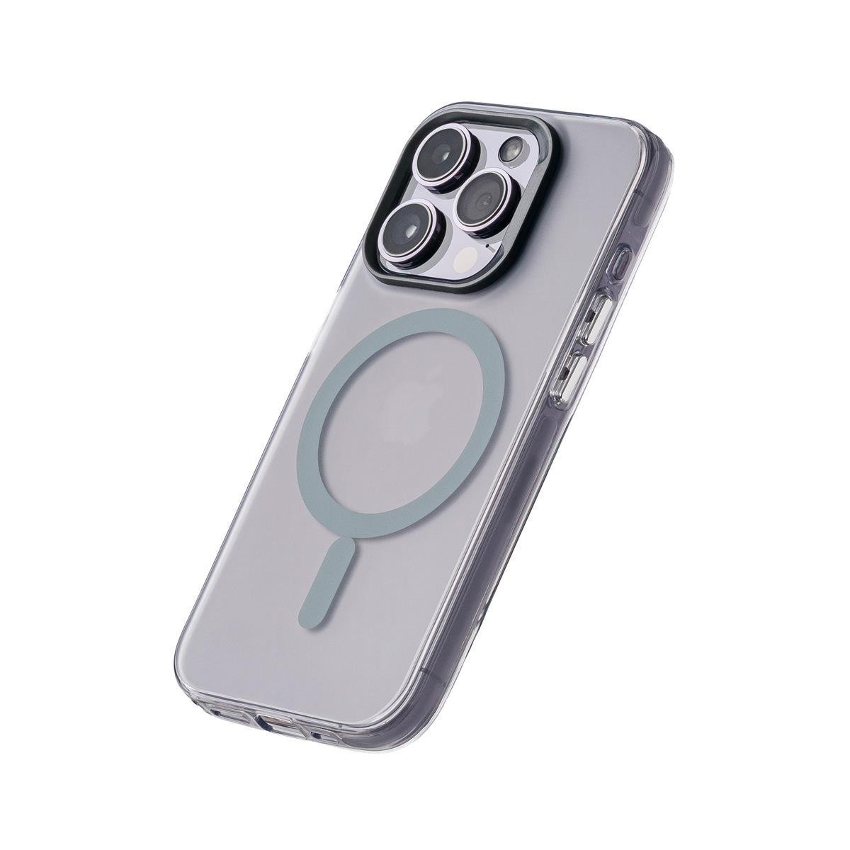 iPhone 15 Pro Neo Telefon Kılıfı - Gri | bastcase - Kamera Koruma Alanı