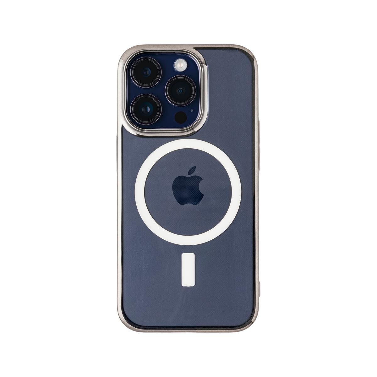 iPhone 15 Pro Nova Telefon Kılıfı - Gri | bastcase - Ön Yüzey Görünümü