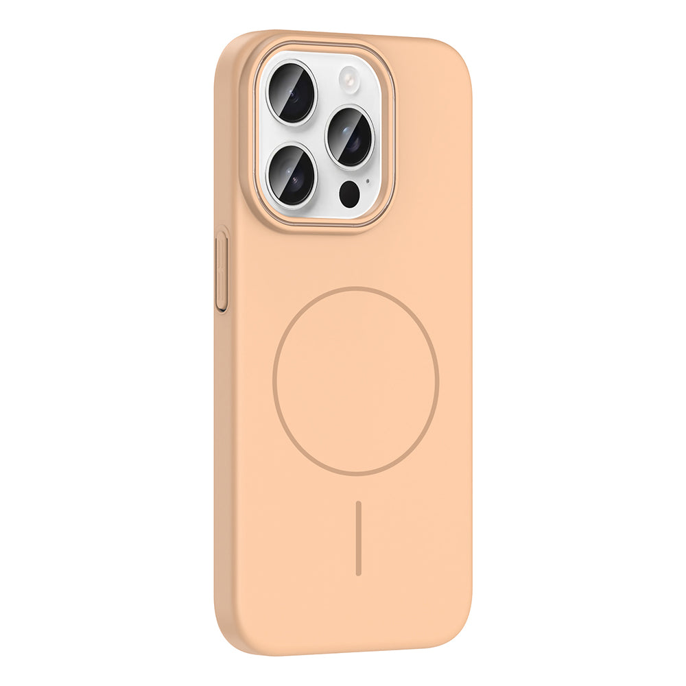 iPhone 15 Pro Raye Sert Telefon Kılıfı - Desert Titanyum | bastcase - Arka Yüzey Detayı