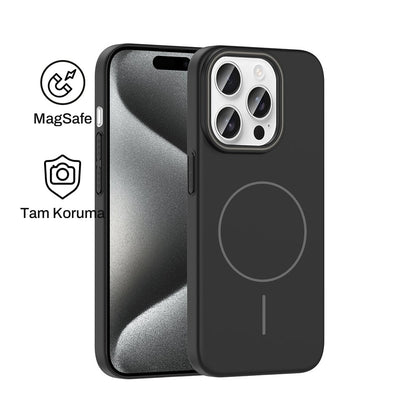 iPhone 15 Pro ile Uyumlu Raye Sert Telefon Kılıfı