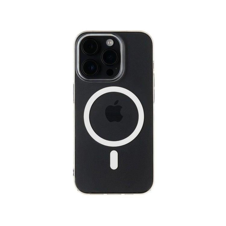 iPhone 15 Pro Stark Telefon Kılıfı - Şeffaf | bastcase - Tuş Kesimi