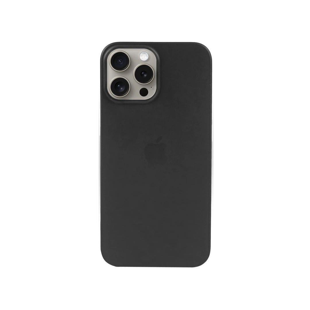 iPhone 15 Pro Ultra İnce Telefon Kılıfı - Şeffaf | bastcase - Tuş Kesimi