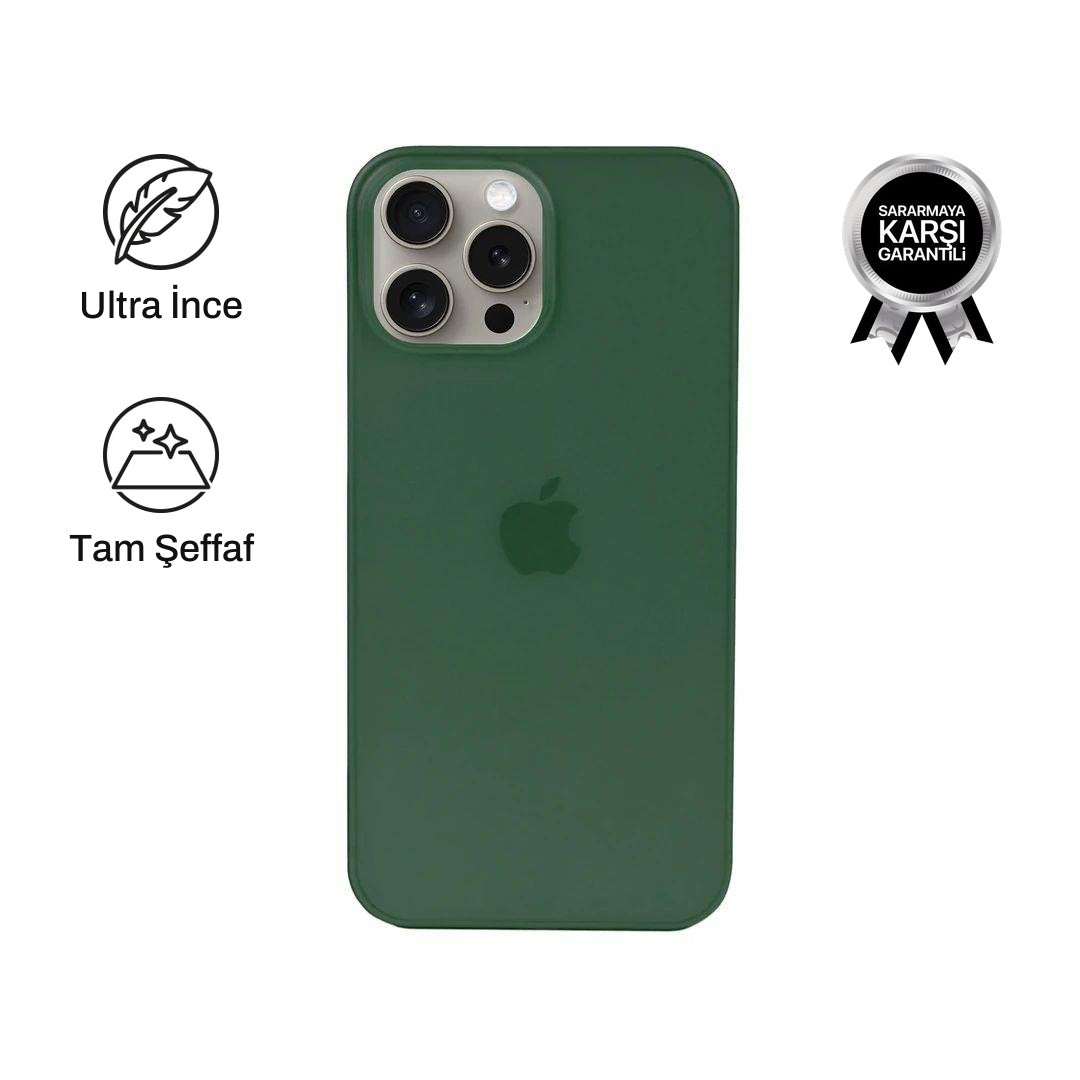 iPhone 15 Pro ile Uyumlu Ultra İnce Telefon Kılıfı | bastcase