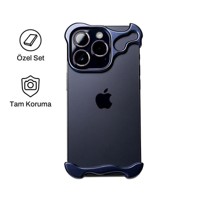 iPhone 15 Pro ile Uyumlu Wave Koruma Seti