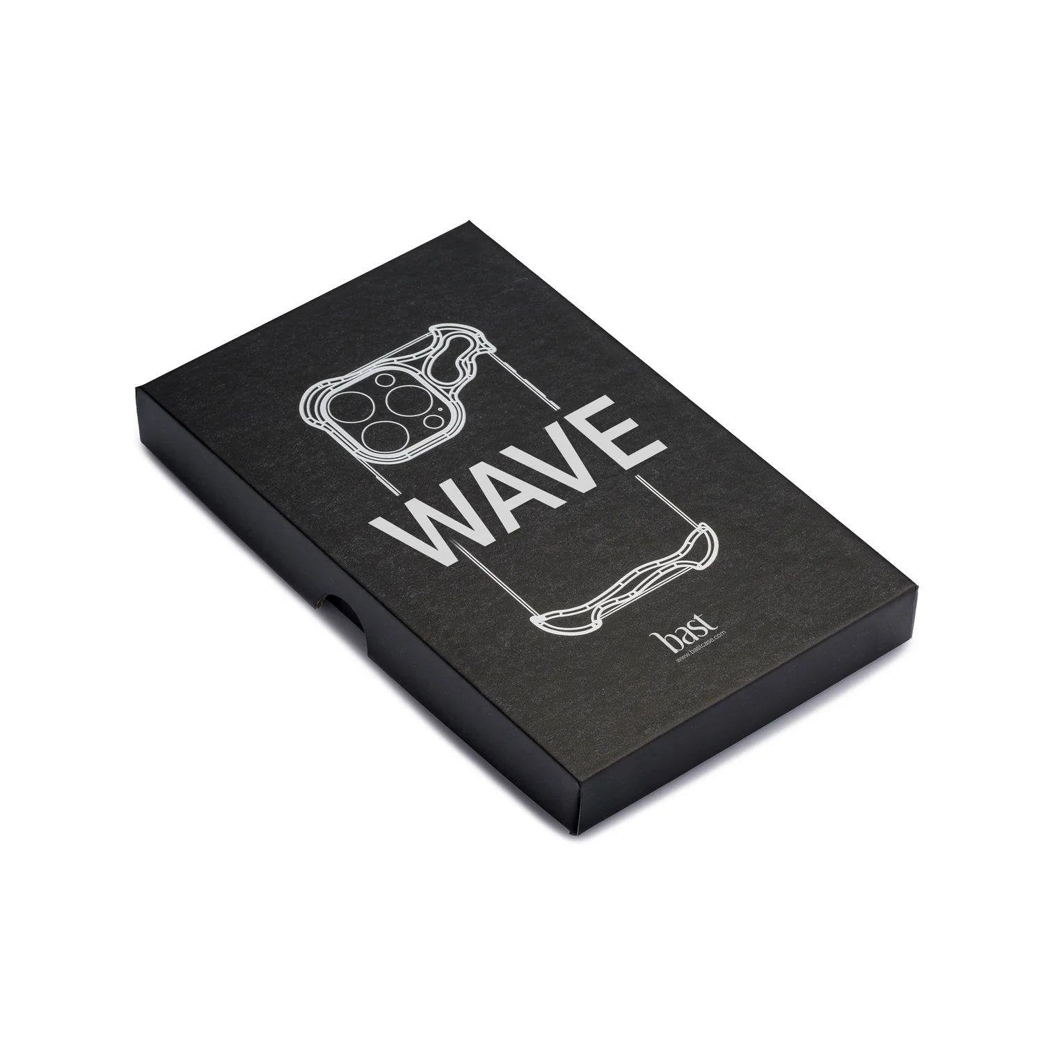 iPhone 15 Pro Wave Koruma Seti - Siyah | bastcase - Detaylı Ürün Çekimi