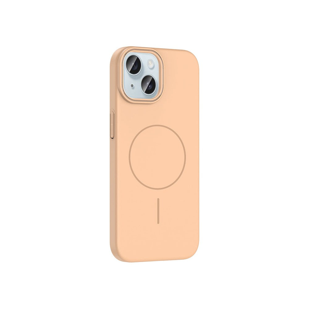 iPhone 15 Raye Sert Telefon Kılıfı - Desert Titanyum | bastcase - Arka Yüzey Detayı
