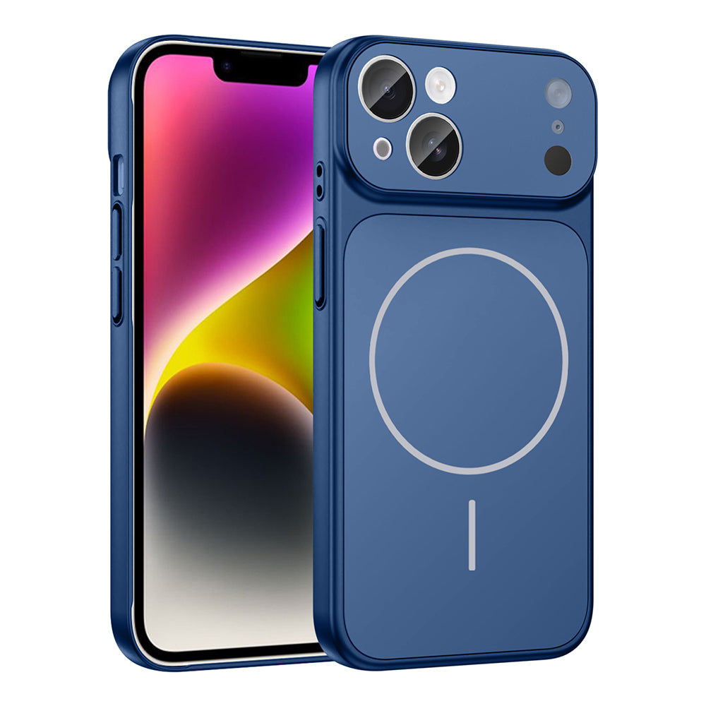iPhone 15 Reborn-17 Telefon Kılıfı - Lacivert | bastcase - Arka Yüzey Detayı