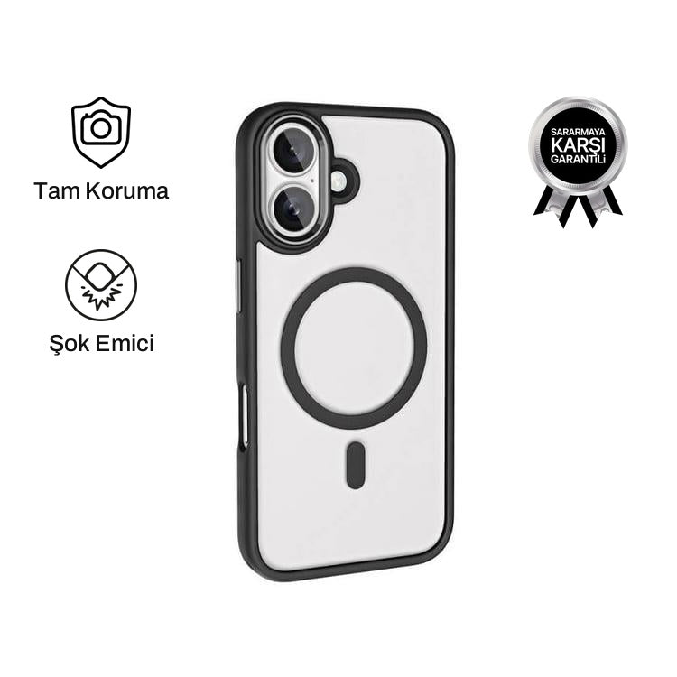 iPhone 16 ile Uyumlu Bold Telefon Kılıfı | bastcase
