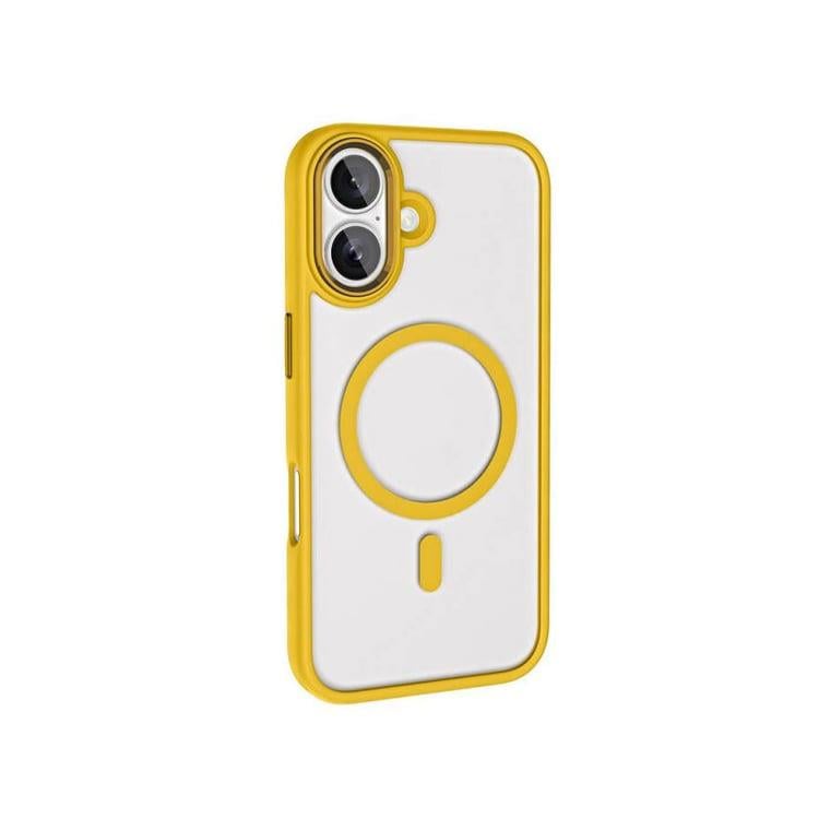 iPhone 16 Bold Telefon Kılıfı - Sarı | bastcase - Ön Yüzey Görünümü