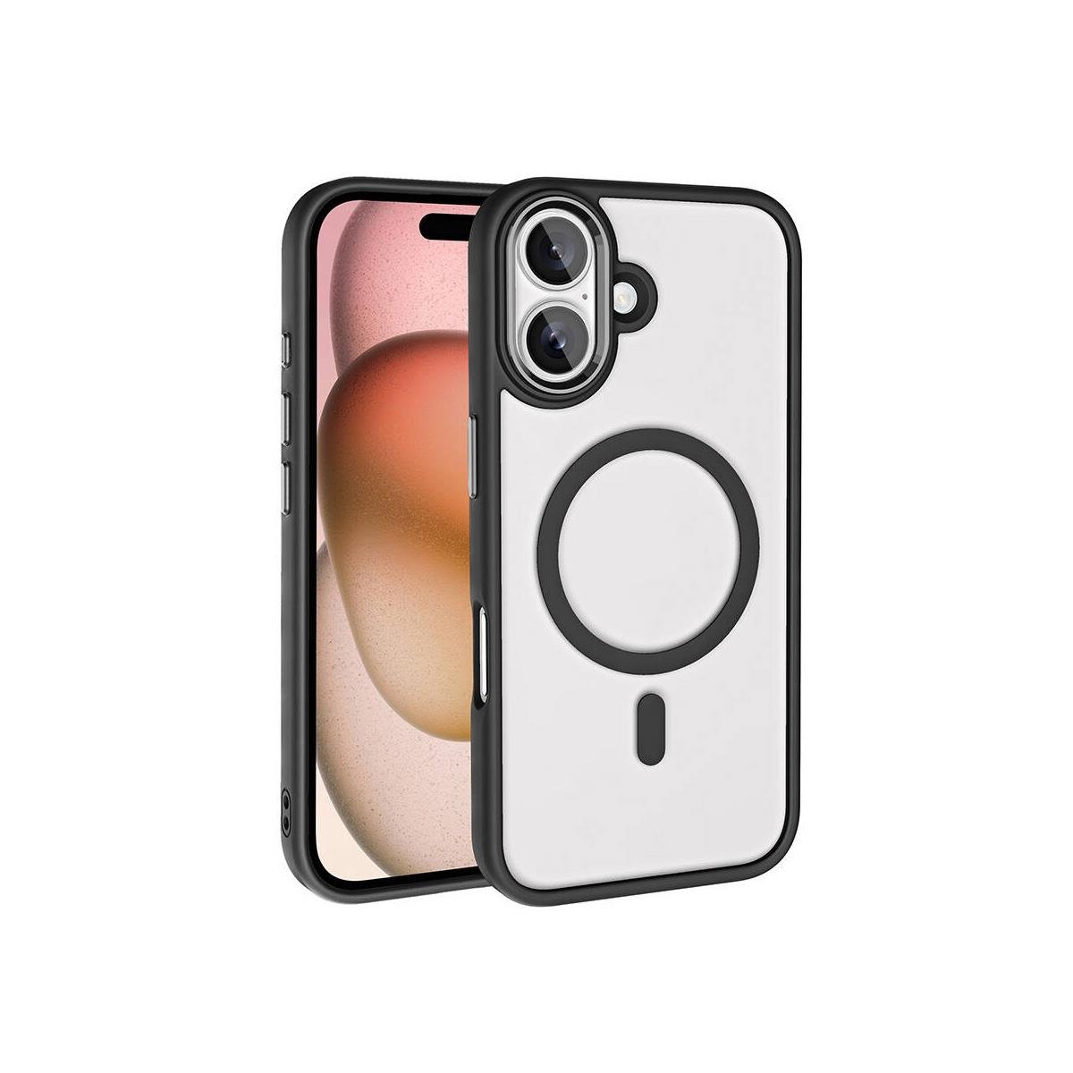 iPhone 16 Bold Telefon Kılıfı - Siyah | bastcase - Arka Yüzey Detayı