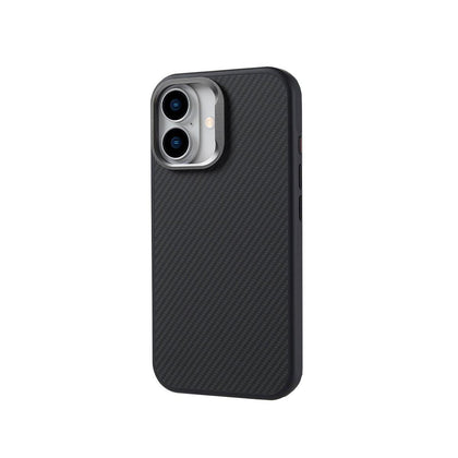 iPhone 16 ile Uyumlu Carbon Telefon Kılıfı