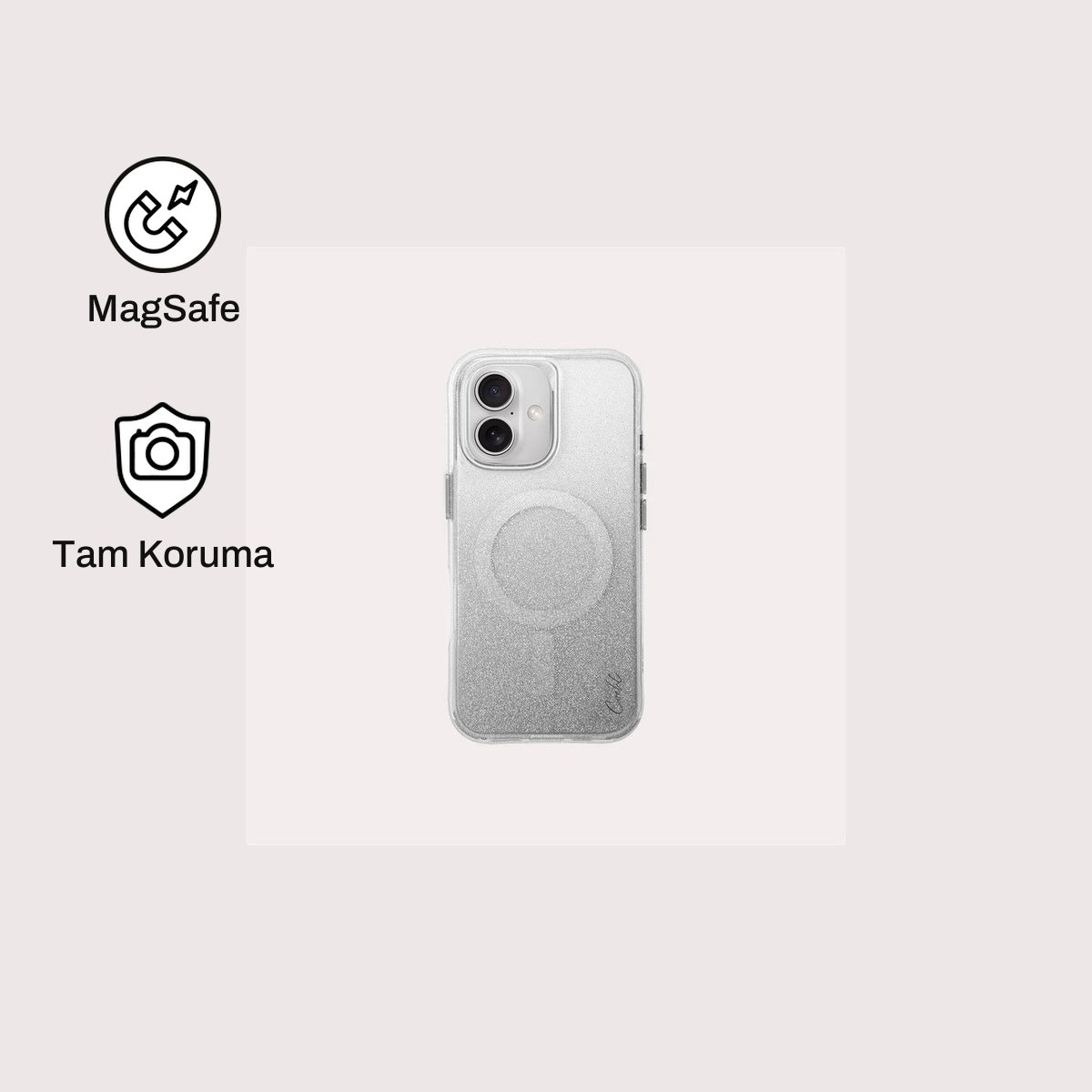 iPhone 16 ile Uyumlu Coehl MagSafe Destekli Lumino Telefon Kılıfı | bastcase