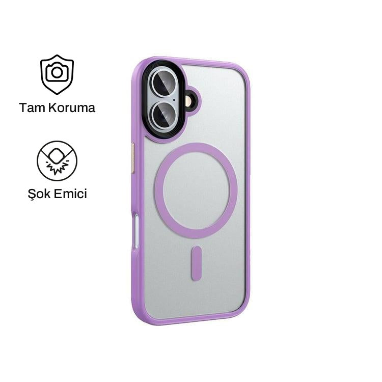 iPhone 16 ile Uyumlu Mat Bold Telefon Kılıfı | bastcase