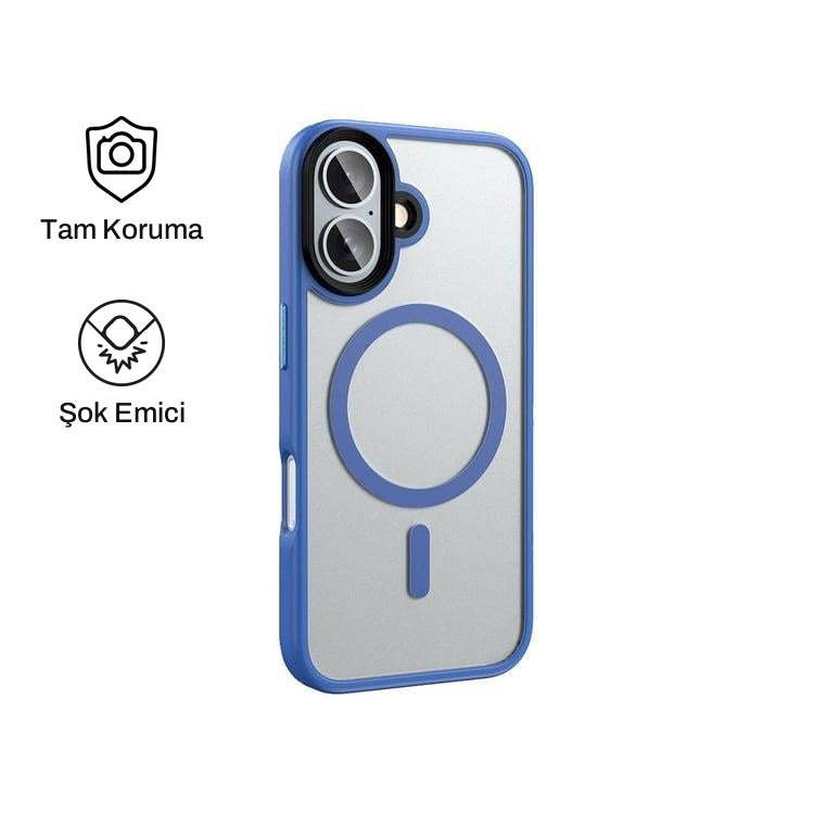 iPhone 16 ile Uyumlu Mat Bold Telefon Kılıfı | bastcase