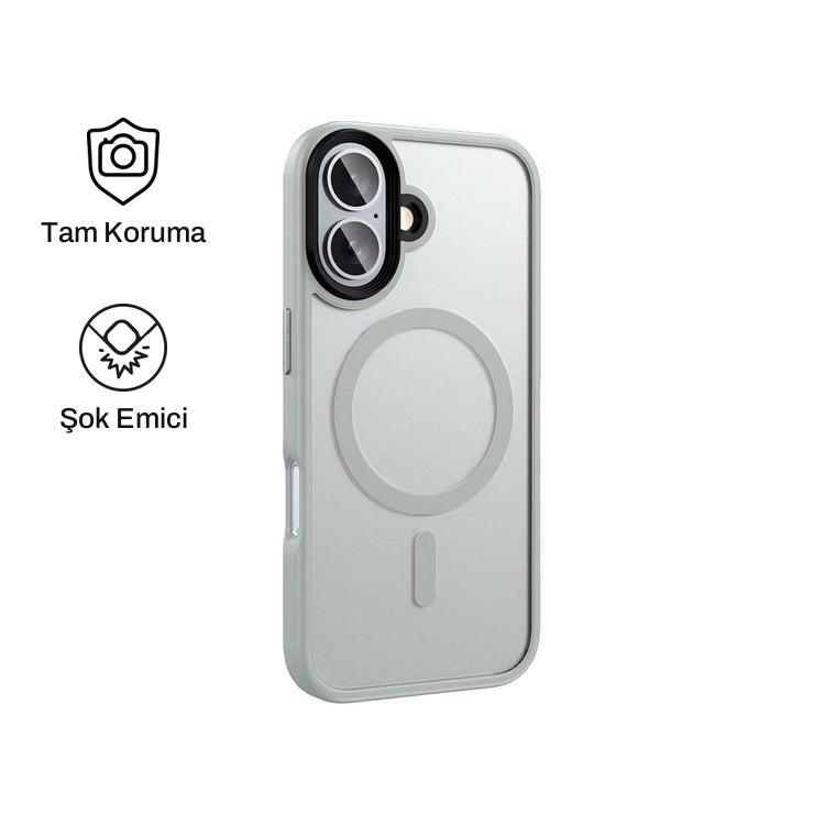 iPhone 16 ile Uyumlu Mat Bold Telefon Kılıfı | bastcase
