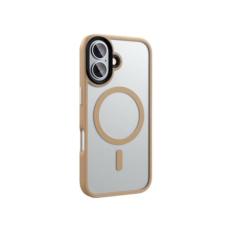 iPhone 16 Mat Bold Telefon Kılıfı - Antrasit | bastcase - Arka Yüzey Detayı