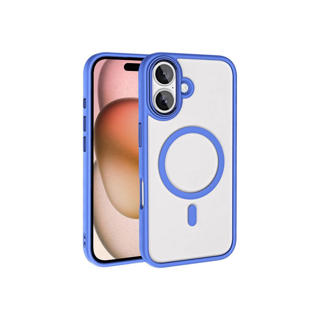iPhone 16 Plus Bold Telefon Kılıfı - Ultramarine | bastcase - Arka Yüzey Detayı