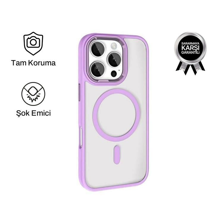 iPhone 16 Pro ile Uyumlu Bold Telefon Kılıfı | bastcase