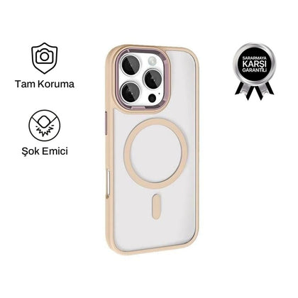iPhone 16 Pro ile Uyumlu Bold Telefon Kılıfı