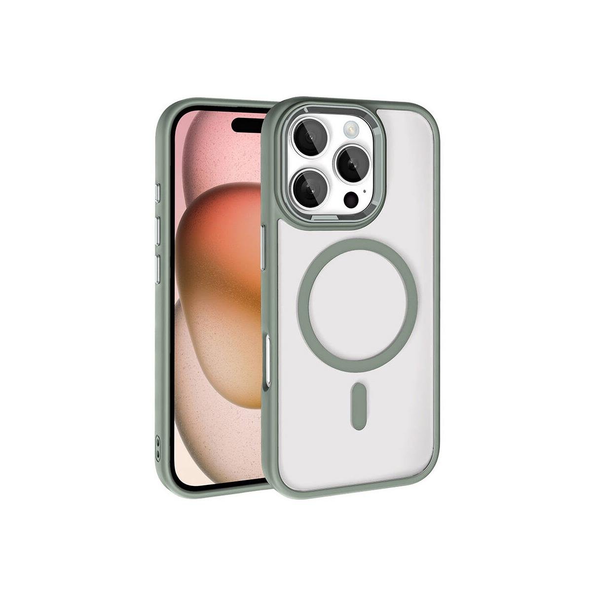 iPhone 16 Pro Bold Telefon Kılıfı - Beyaz Titanyum | bastcase - Arka Yüzey Detayı