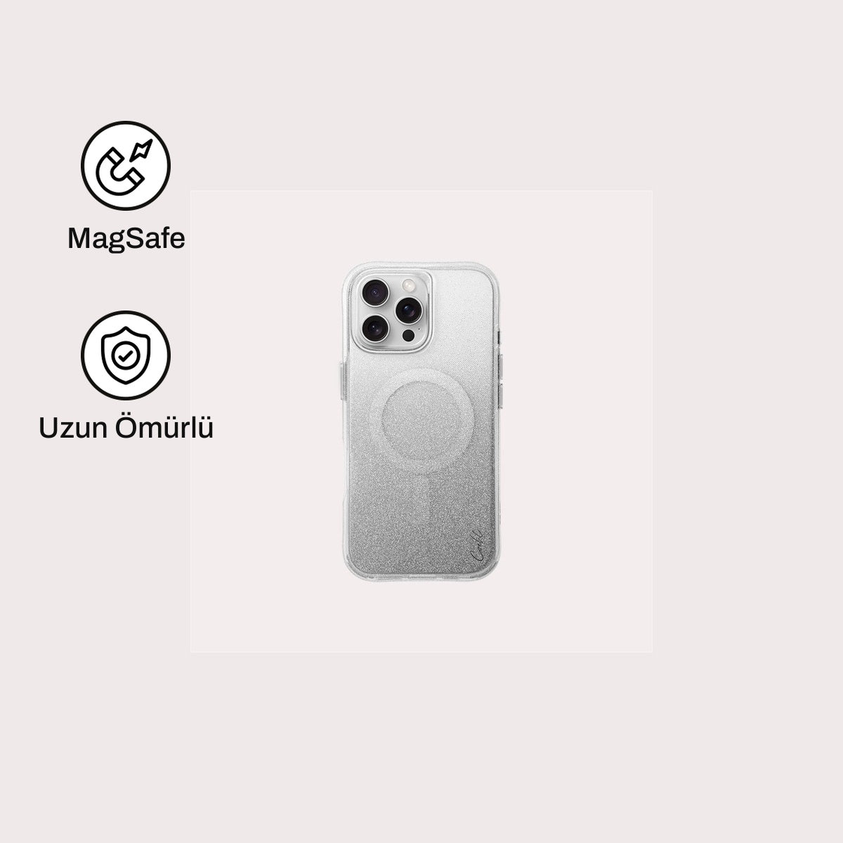 iPhone 16 Pro ile Uyumlu Coehl MagSafe Destekli Askı İpli Lumino Telefon Kılıfı | bastcase