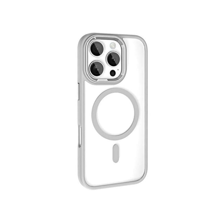 iPhone 16 Pro Max Bold Telefon Kılıfı - Beyaz Titanyum | bastcase - Ön Yüzey Görünümü