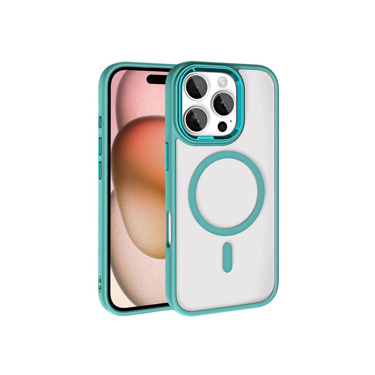 iPhone 16 Pro Max Bold Telefon Kılıfı - Turkuaz | bastcase - Arka Yüzey Detayı