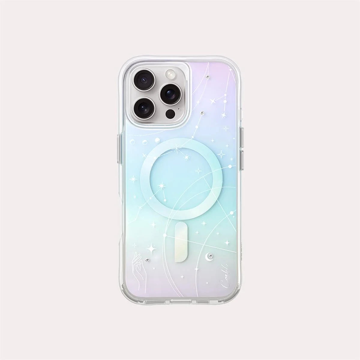 iPhone 16 Pro Max Coehl MagSafe Destekli Celest Telefon Kılıfı | bastcase - Ön Yüzey Görünümü