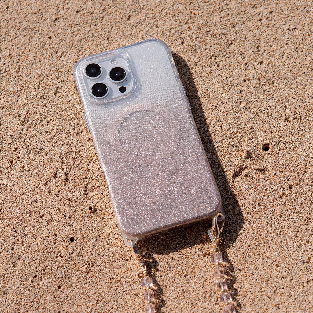iPhone 16 Pro Max Coehl MagSafe Destekli Lumino Telefon Kılıfı - Coehl Rose Gold | bastcase - Arka Yüzey Detayı