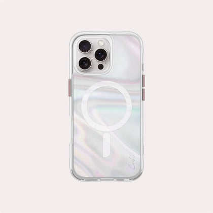 iPhone 16 Pro Max ile Uyumlu Coehl MagSafe Destekli Savon Telefon Kılıfı