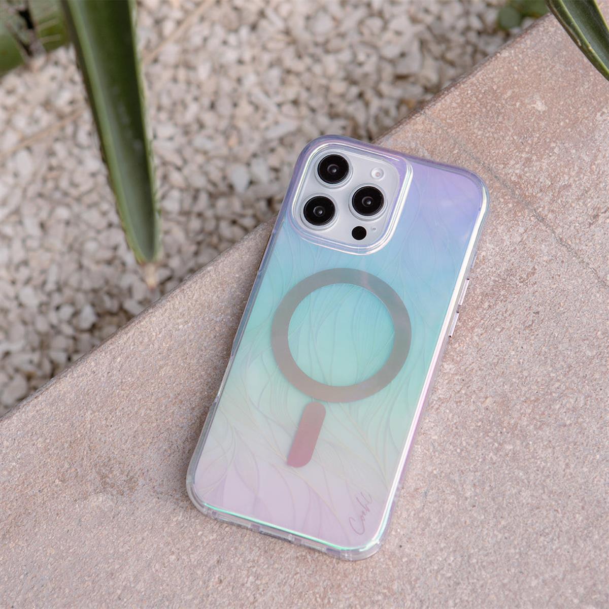 iPhone 16 Pro Max Coehl MagSafe Destekli Willow Telefon Kılıfı | bastcase - Arka Yüzey Detayı