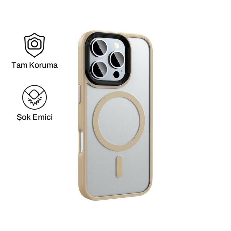 iPhone 16 Pro Max ile Uyumlu Mat Bold Telefon Kılıfı | bastcase