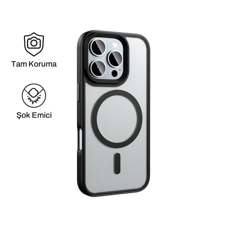 iPhone 16 Pro Max ile Uyumlu Mat Bold Telefon Kılıfı | bastcase