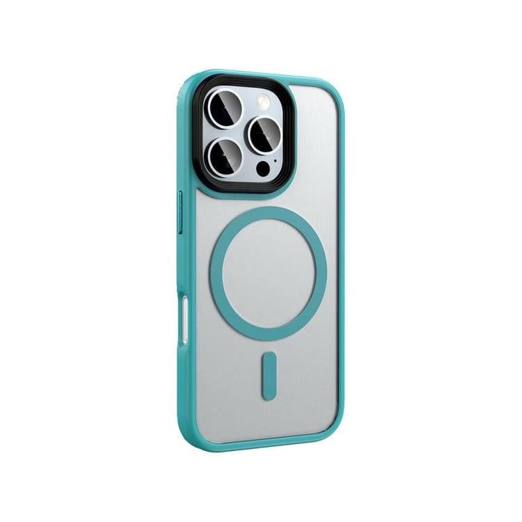 iPhone 16 Pro Max Mat Bold Telefon Kılıfı - Deniz Mavisi | bastcase - Arka Yüzey Detayı